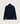 Oversized kashmir rullekrave sweater - Mørkeblå