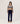 Brede kashmirbukser - Marineblå