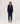 Ærmeløs cashmere dunjakke - Navy Blue