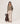 Oversized kashmir sweater med V-hals - Beige