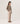 Oversized kashmir sweater med V-hals - Beige