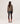 Oversized V-hals kashmir sweater - Havana Brown