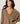 Oversized kashmir sweater med V-hals - Camel Brown