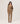 Oversized kashmir sweater med V-hals - Camel Brown