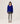 Oversized V-hals kashmir sweater - Ultramarine Blue
