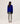 Oversized V-hals kashmir sweater - Ultramarine Blue