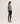 Oversized kashmir sweater med V-hals - Pearl Grey