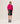 Cashmere sweater med rund hals - Rose Geranium