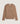 Rundhalset pullover i merinould - Beige Ficelle