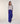 Pantalon large en laine mérinos - Bleu Outremer