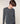 Round-neck merino wool sweater - Lead Gray