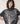 Pull col montant jacquard - Gris Foncé