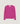 Merinould sweater med rund hals - Fuchsia