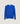 Merinouldsweater med rund hals - Sapphire Blue