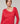 Merinouldsweater med asymmetrisk hals - Framboise