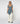 Round-neck wool twin-set - Bleu Gris 1