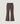 Milano strikkede bukser - Taupe Brown
