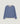 Strikket sweater med rund hals - Blå
