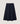 Flared denim skirt