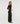 Draped maxi dress - Noir